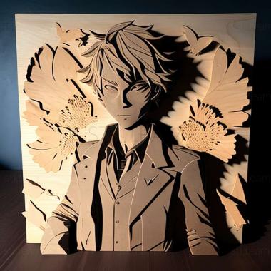 3D модель Ёсимаса Хосоя из Bungo Stray Dogs (STL)